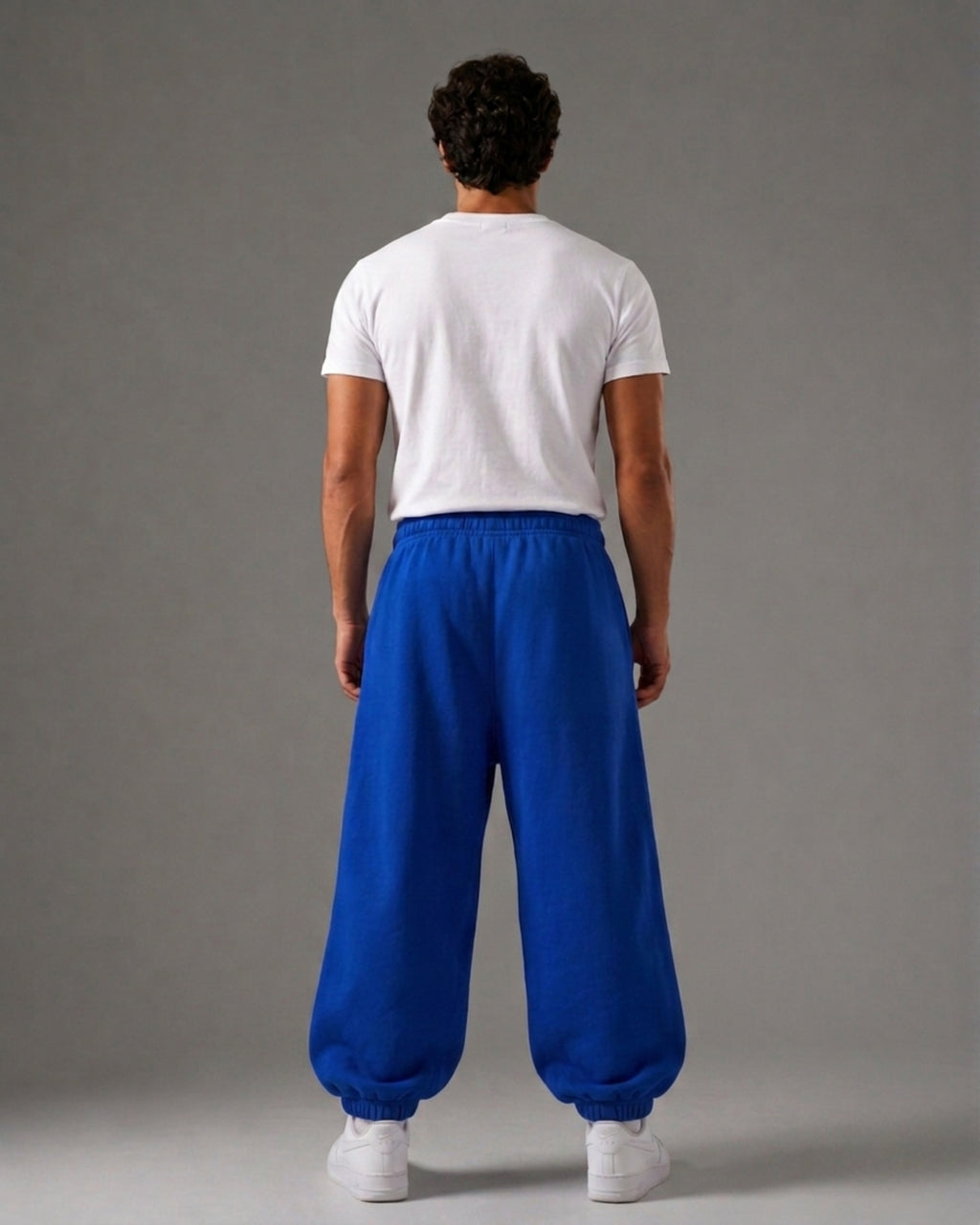 Men - Joggers- Blue