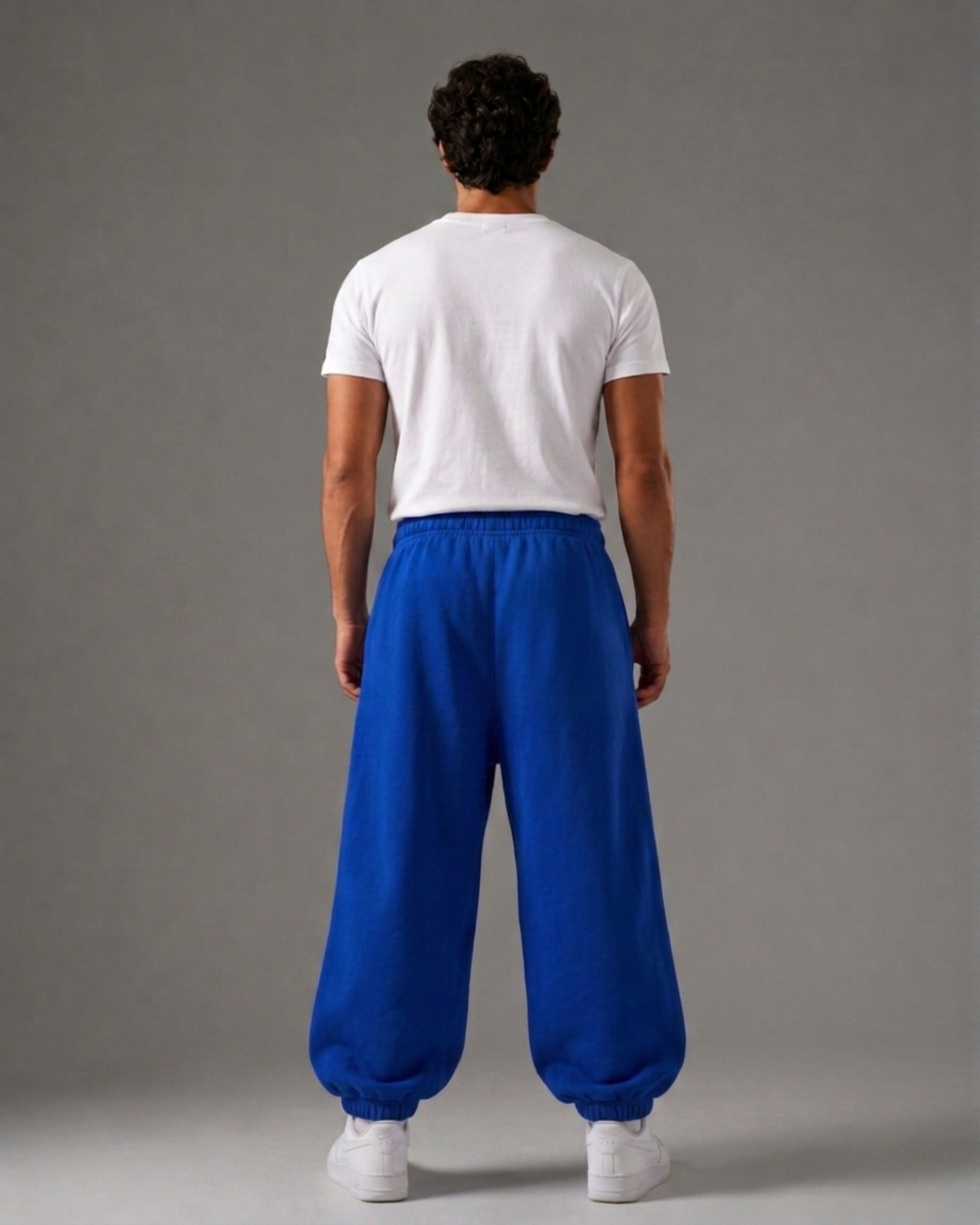 Men - Joggers- Blue