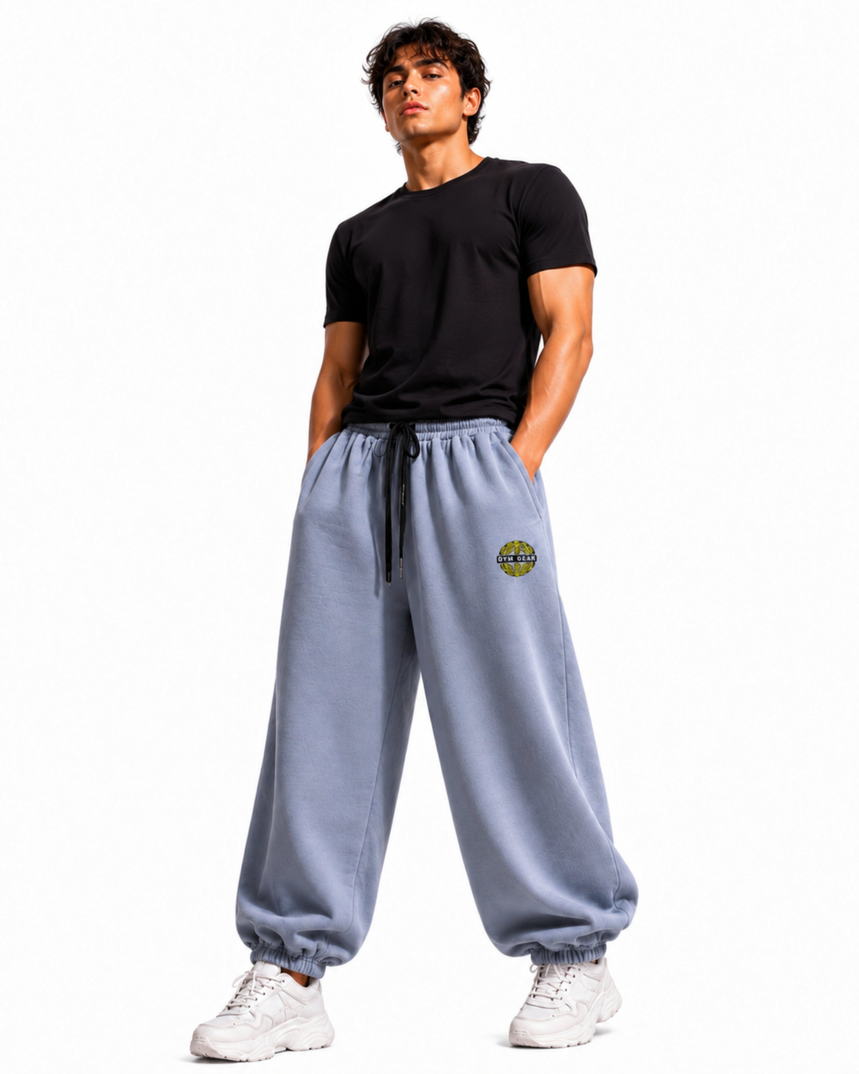 Men - Joggers- Grey
